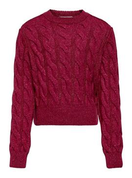 Camisola Only Kids Carla Bordô para menina