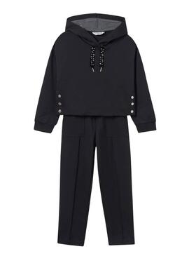 Conjunto Mayoral Roma Tachuelas Preto para menino