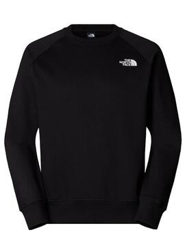 Moletom The North Face Ranglan Preto para homem