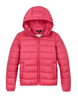 Jaqueta Ultraligeira Tommy Hilfiger Rosa para menina