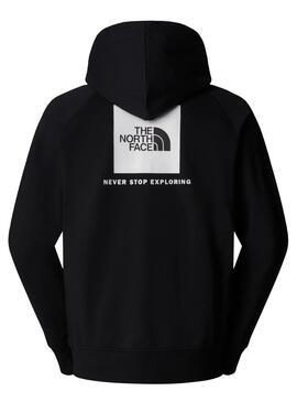 Moletom The North Face Ranglan Box Preto para Homem