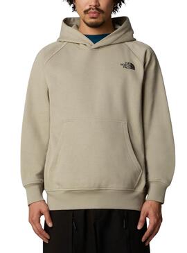 Portugués: Moletom The North Face Ranglan Box Bege para Homem