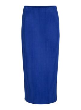 Saia Vila Vimara Midi Azul para mulher