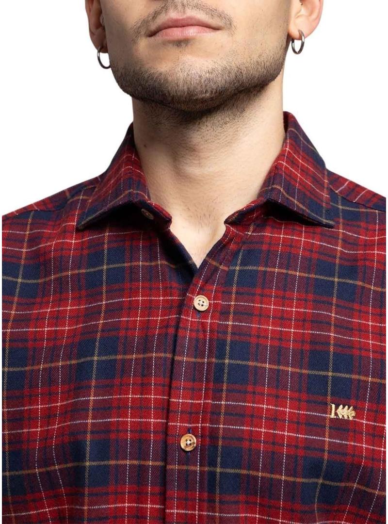 Camisa Klout Tartan Escarlata para hombre - Camisa Klout Tartan escarlata para homem.