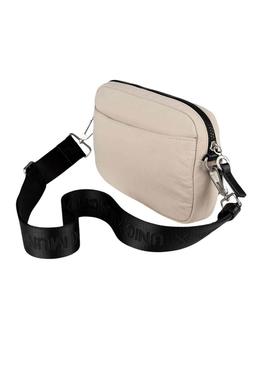 Bolsa Munich Bloom Slim Bege para Mulher.