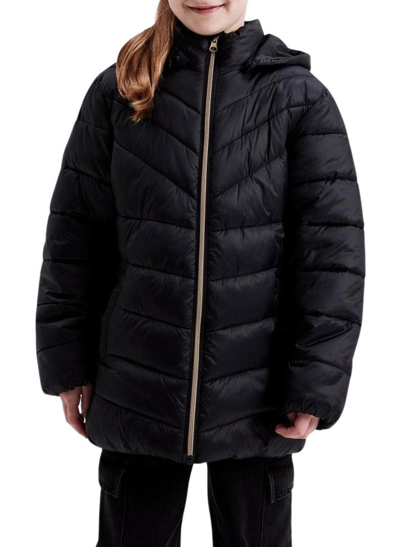 Jaqueta Name It Monay preta para menina