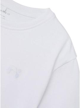 Camisola Name It Greg branca para menino.