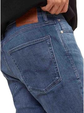 Calça de ganga Jack and Jones Tim slim fit para homem