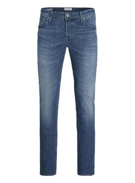 Calça de ganga Jack and Jones Tim slim fit para homem