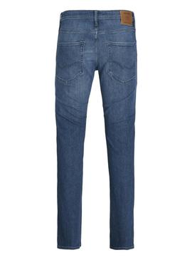 Calça de ganga Jack and Jones Tim slim fit para homem