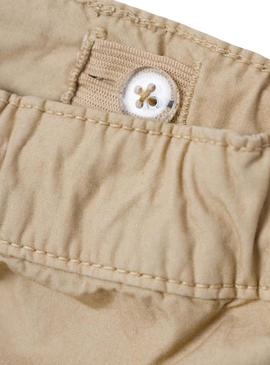 Bermudas Name It Ryan carga tostada para crianças.