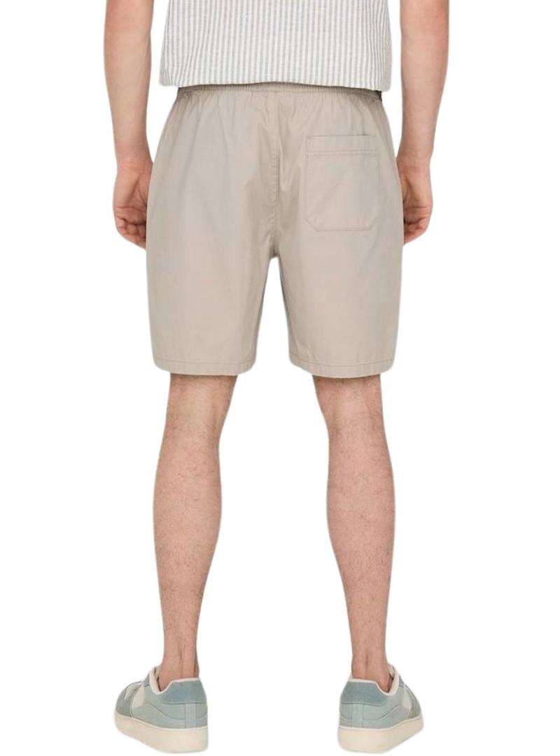 Bermuda Only & Sons Stel Life Cinza para Homem