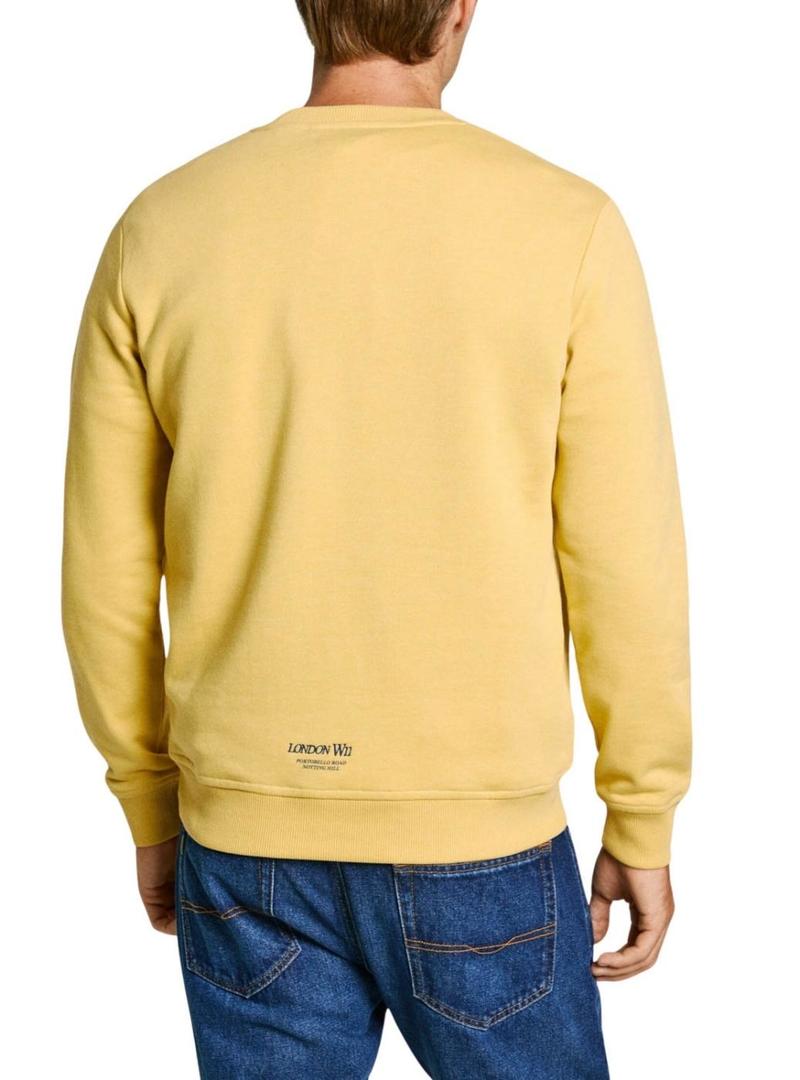 Moletom Pepe Jeans Damian amarelo para homem