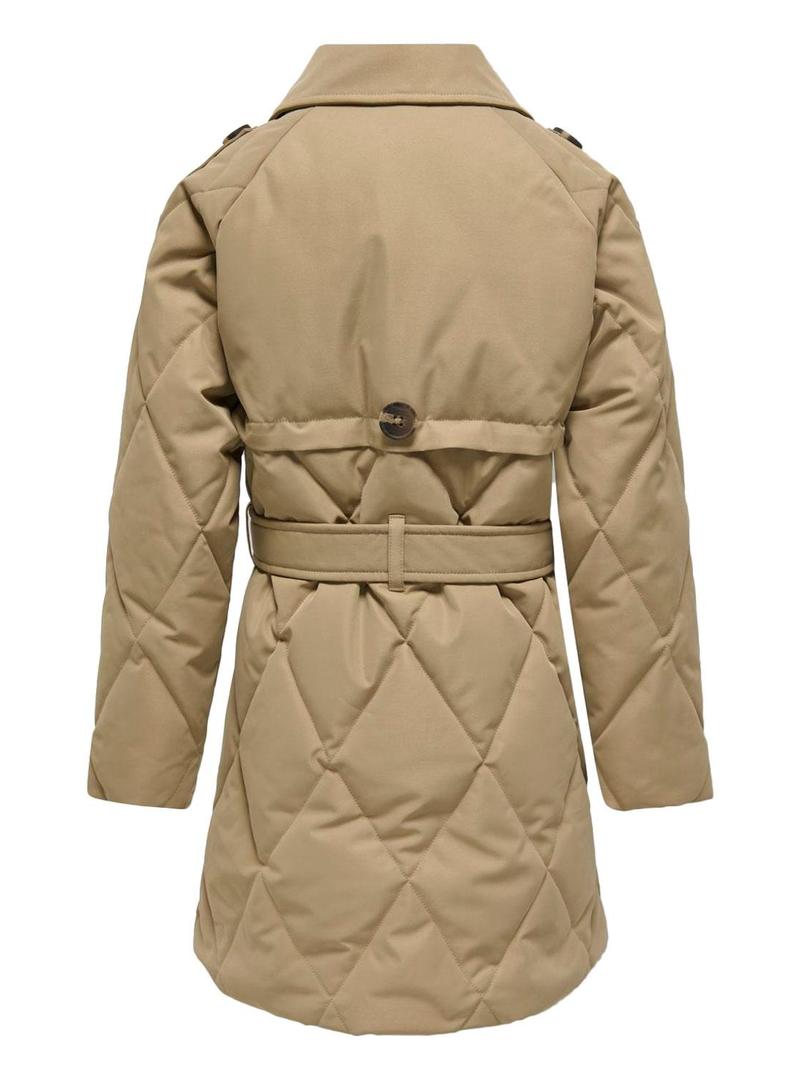 Jaqueta Acolchoada Only Mauda para menina.