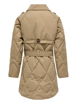 Jaqueta Acolchoada Only Mauda para menina.