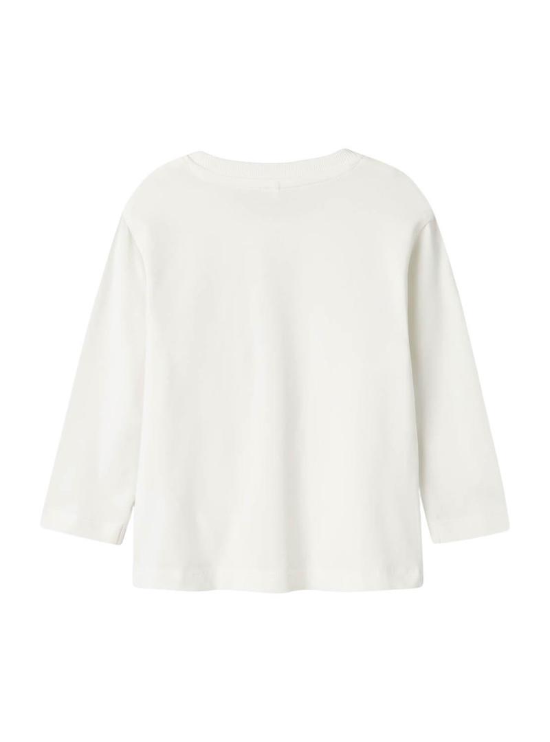 Camiseta Name It Thorhim branca para criança.