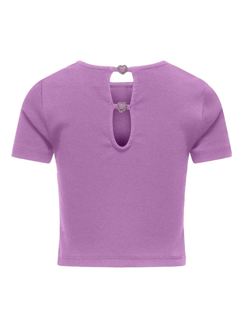 Top Only Kids verde rosa para menina