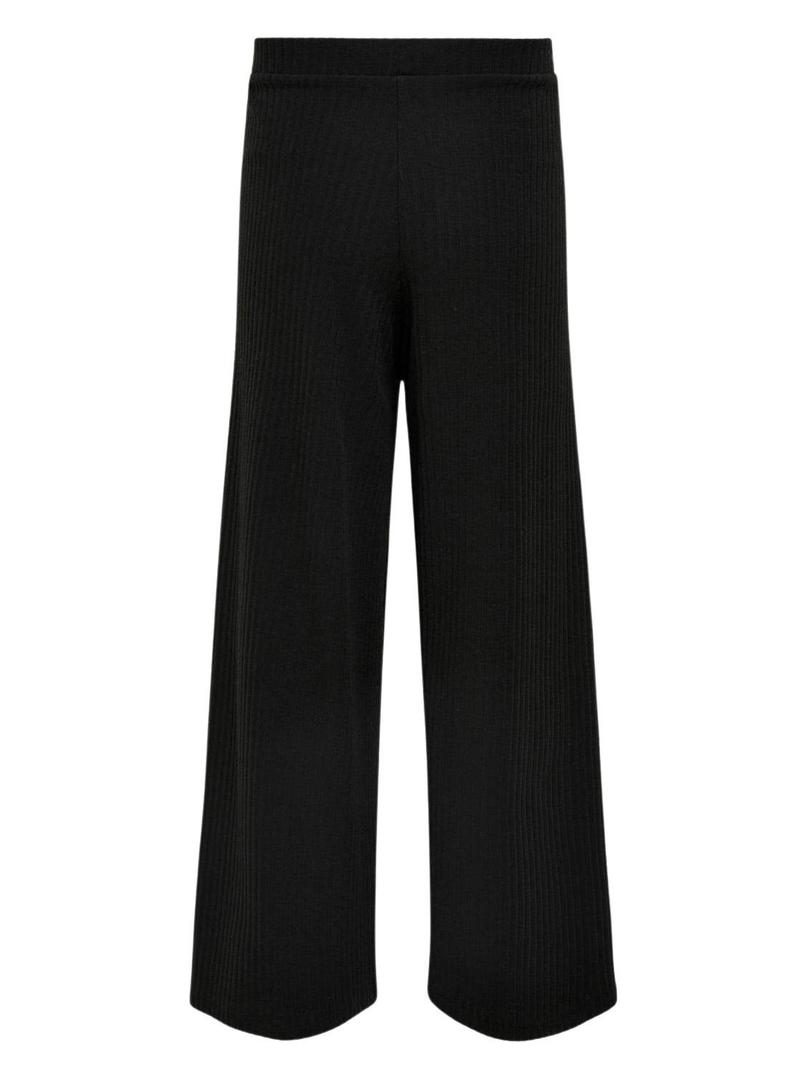 Calças Only Kognella pretas para menina.