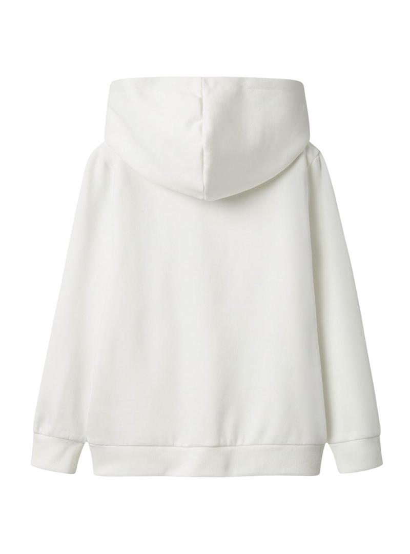 Moletom Name It Tected branco para menino.