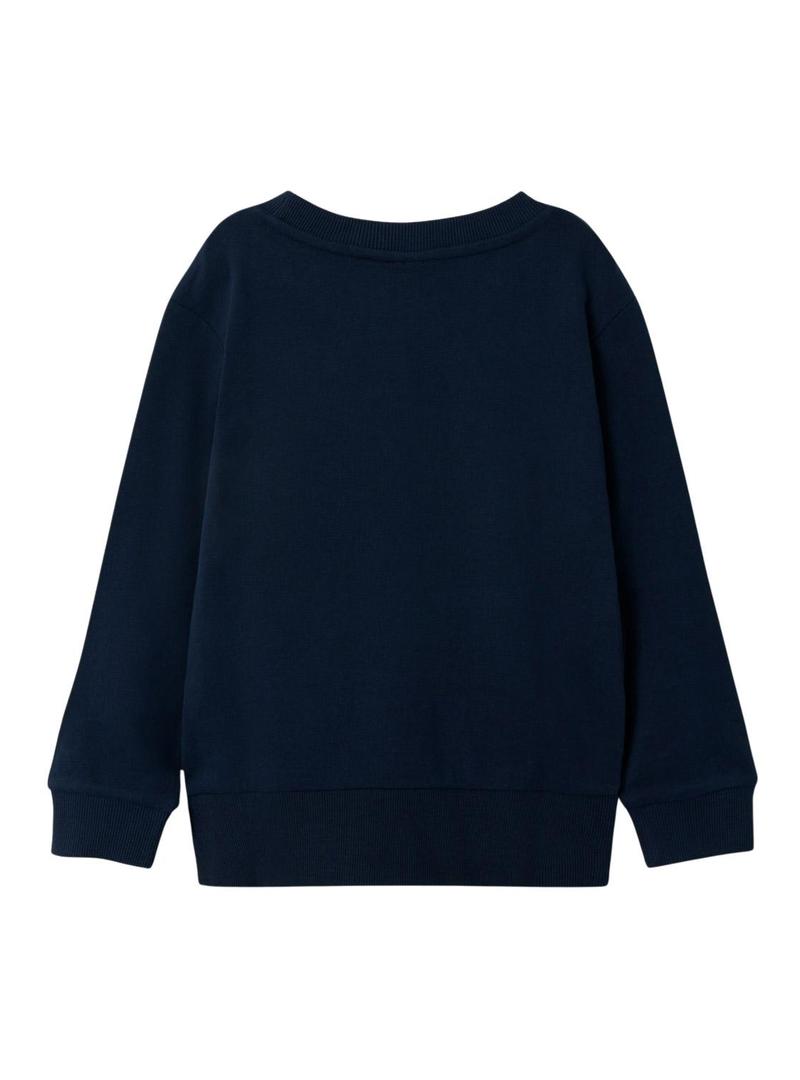 Moletom Name It Tofigo marinho para menino.