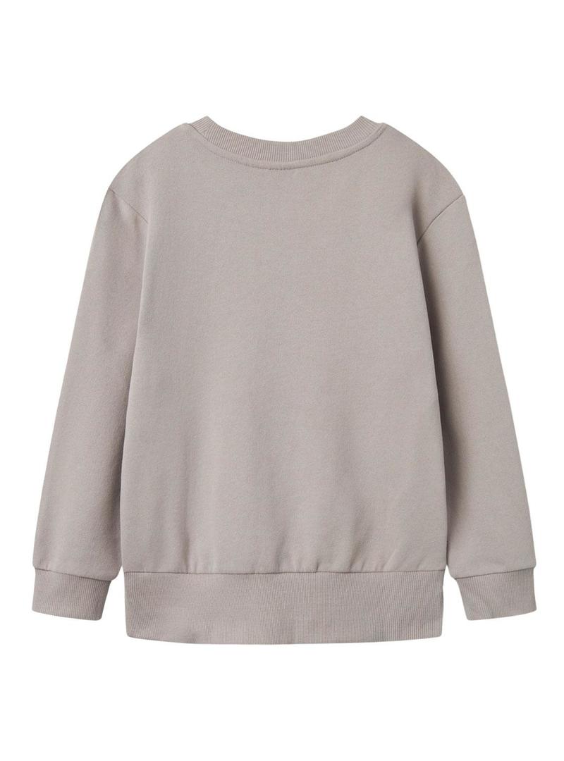 Moletom Name It Tofigo cinza para menino.