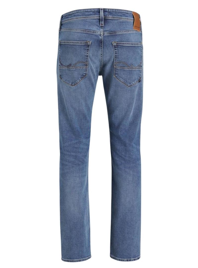 Calça Jeans Jack and Jones Glenn azul para homem