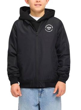 Jaqueta Jack and Jones Zack preta para criança