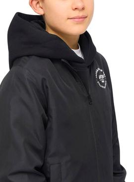 Jaqueta Jack and Jones Zack preta para criança