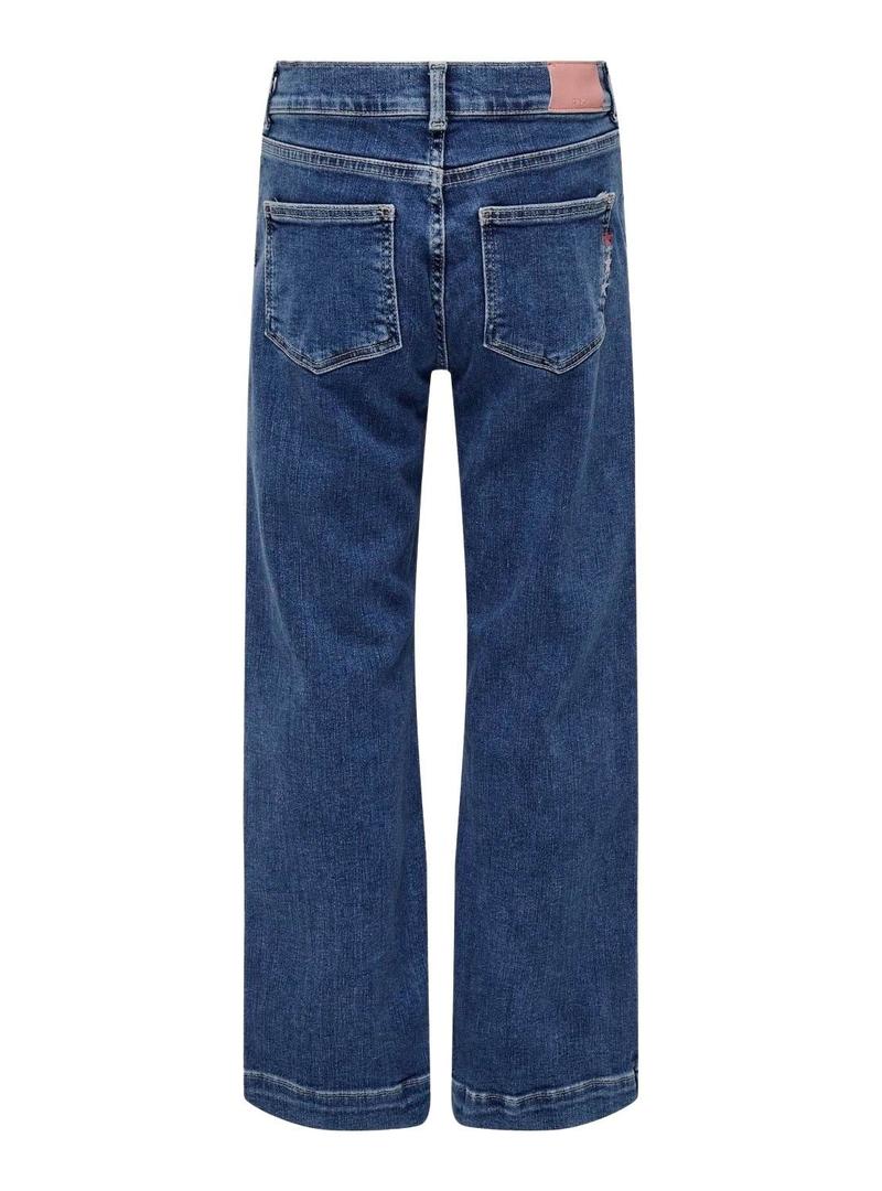 Calça de ganga Only Wilma denim para menina