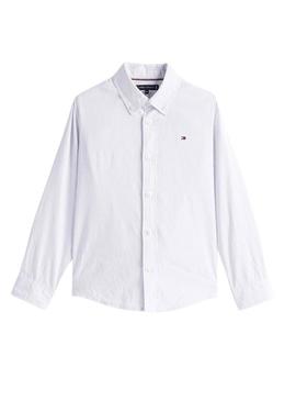 Camisa Tommy Hilfiger Ithaca listras menino