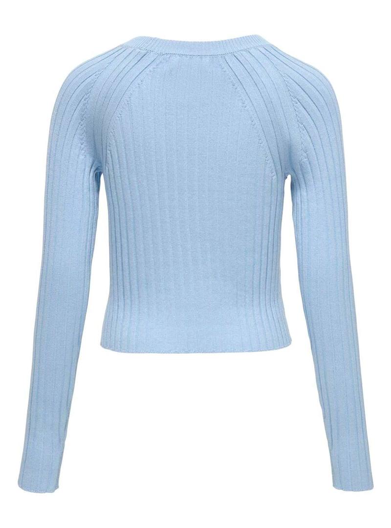 Top Only Kids Meddi azul para menina