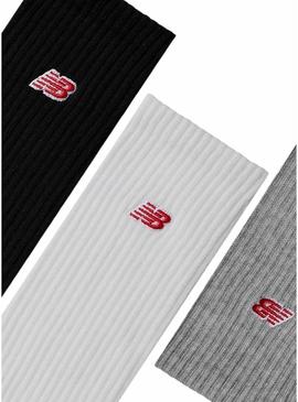 Meias New Balance Basic Logo para mulher e homem