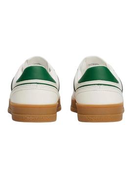 Sapatos Tommy Jeans The Greenwich Couro branco para homem.