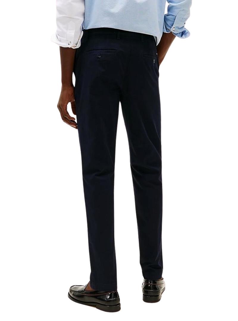 Calça Tommy Hilfiger Denton azul marinho para homem