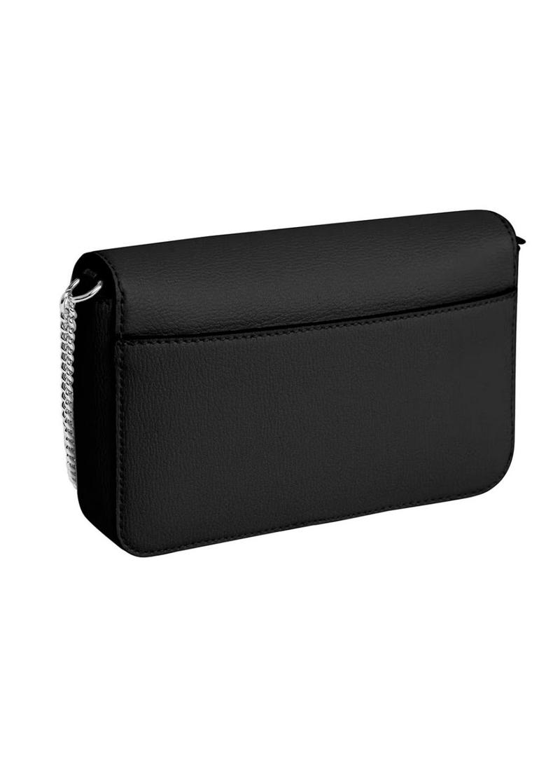 Bolsa Calvin Klein Jeans Minimal monograma preto para mulher.