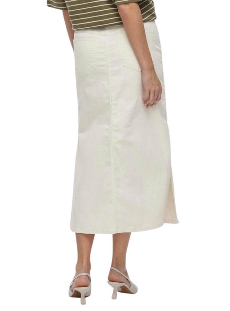 Saia Vila Vinus bege para mulher.