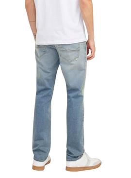 Calça jeans Jack and Jones Mike denim médio para homem