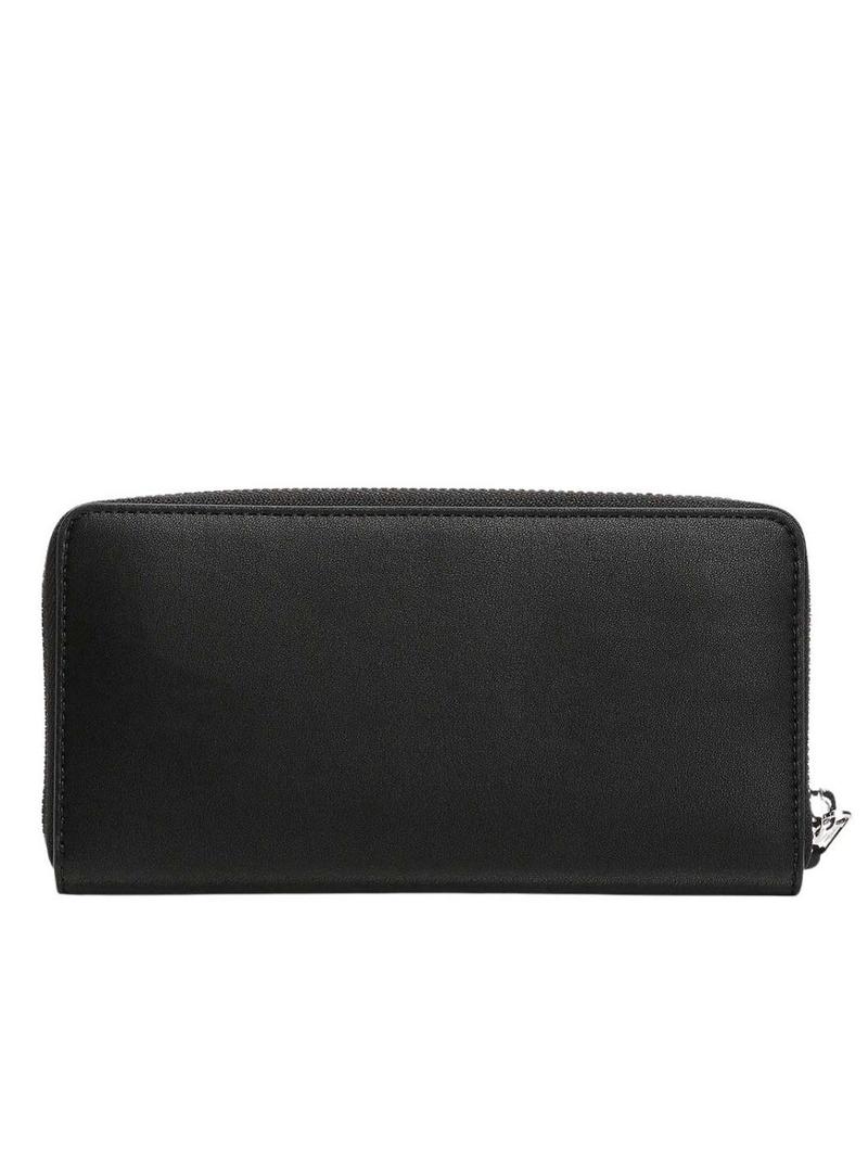 Carteira Tommy Jeans Cool Large preta para mulher.