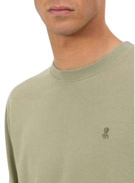 Moletom El Pulpo Verde para homens
