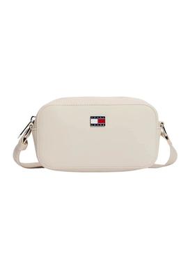 Bolsa Tommy Jeans Daily Elevated bege para mulher