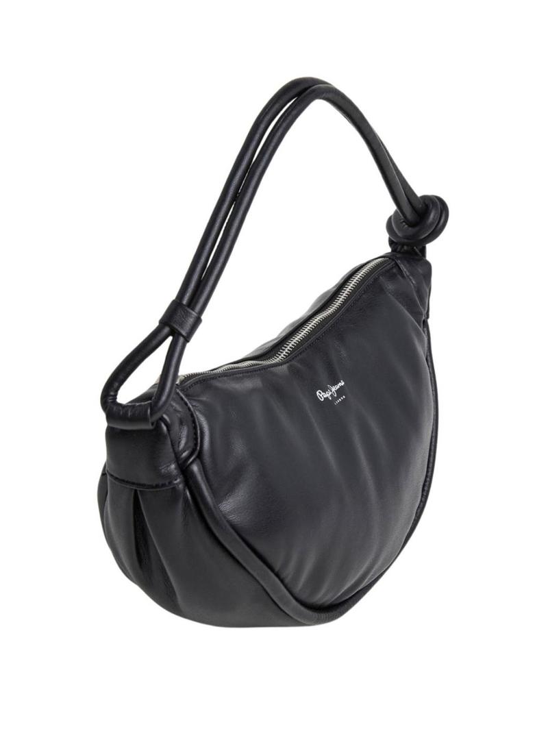 Bolsa Pepe Jeans Nadine Softy preta para mulher