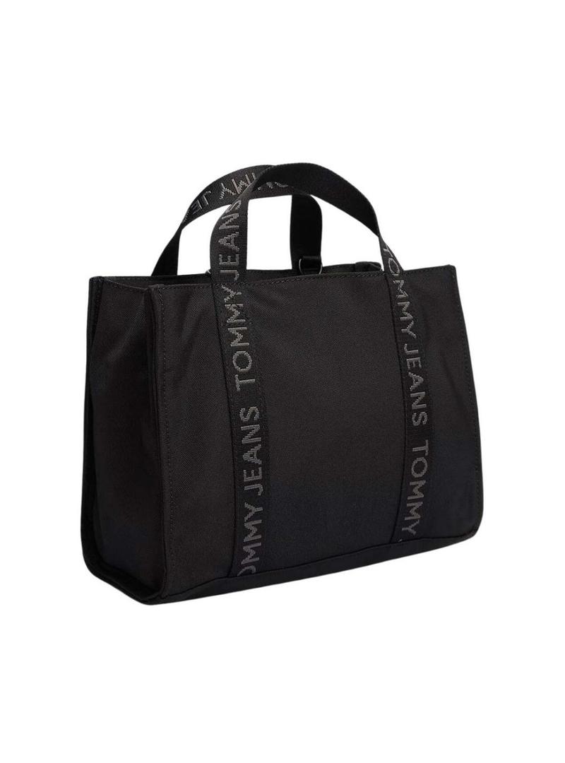 Bolsa Tommy Jeans Daily Mini preta para mulher