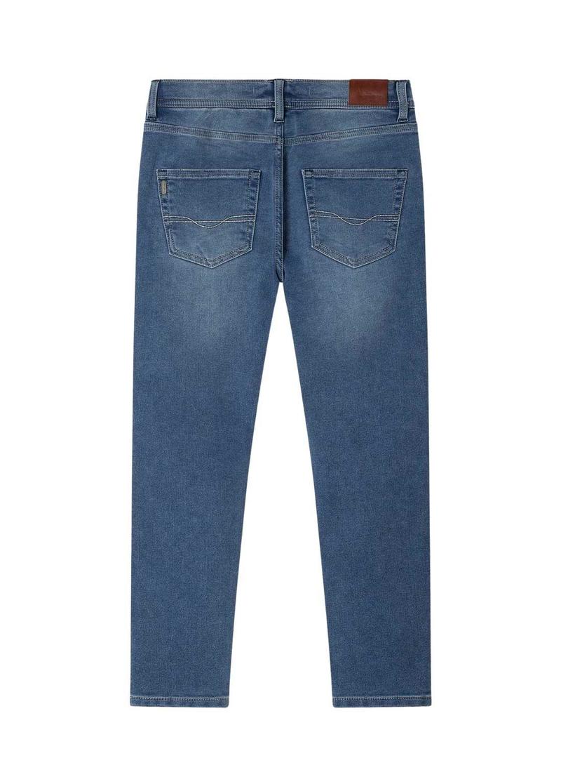 Calça Pepe Jeans Gymdigo em denim para criança