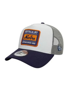 Boné New Era Trucker Patch multicor para homem
