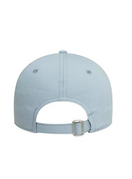 Boné New Era Metallic Logo azul para mulheres