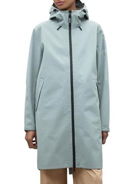 Jaqueta Ecoalf Venue verde para mulher.