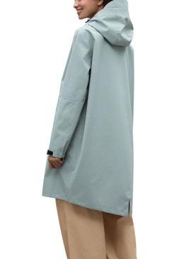 Jaqueta Ecoalf Venue verde para mulher.