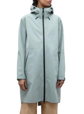 Jaqueta Ecoalf Venue verde para mulher.