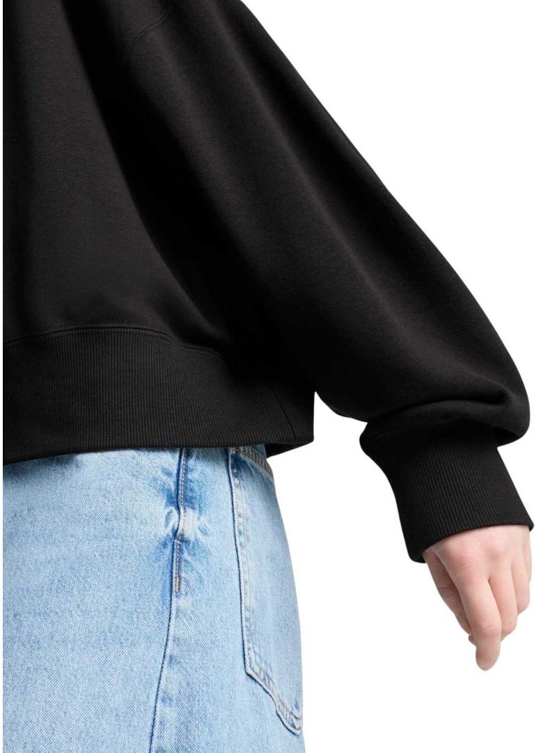 Moletom Puma Wardrobe preto para mulher.