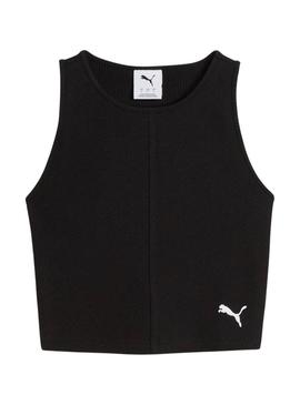 Top Puma preto para mulher